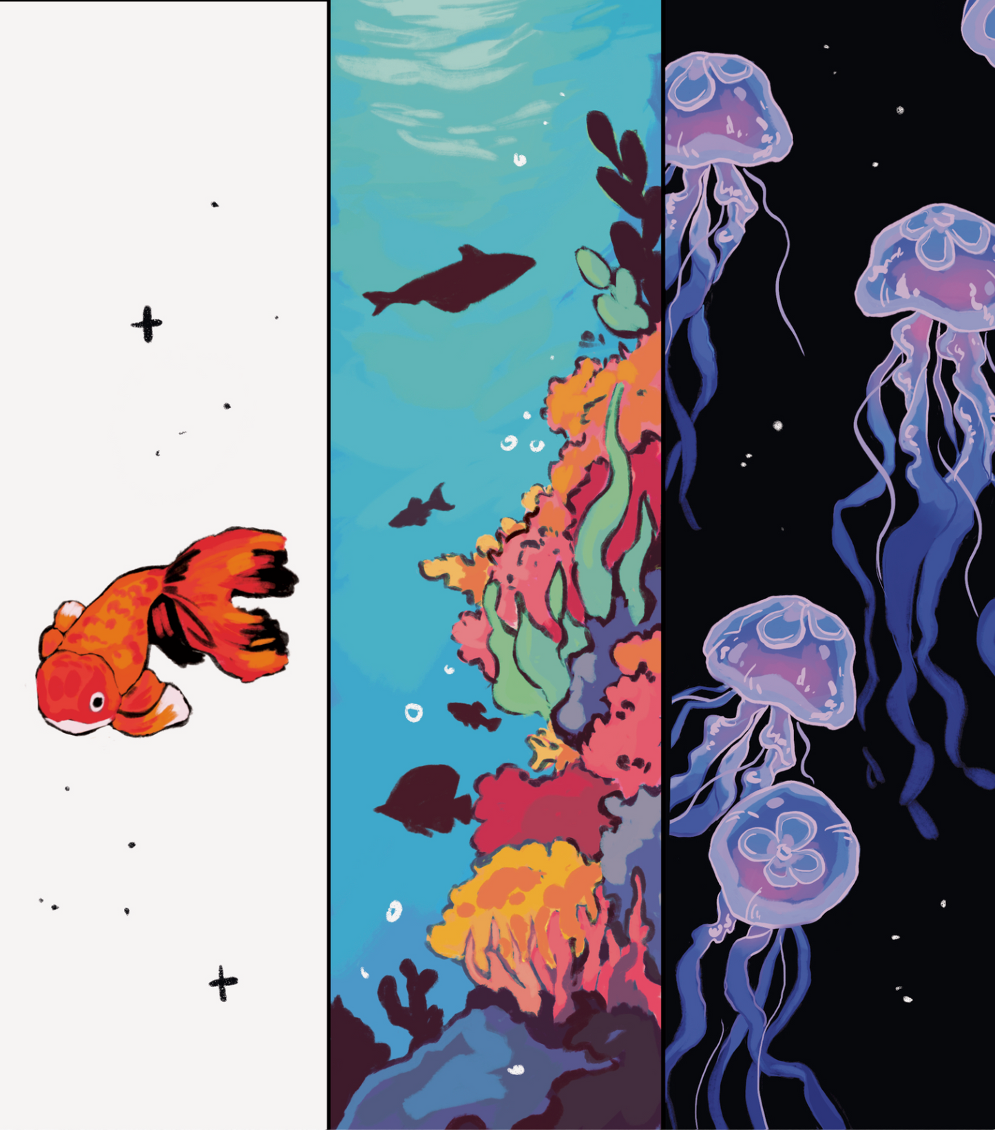 Bookmarks "Aquarium"
