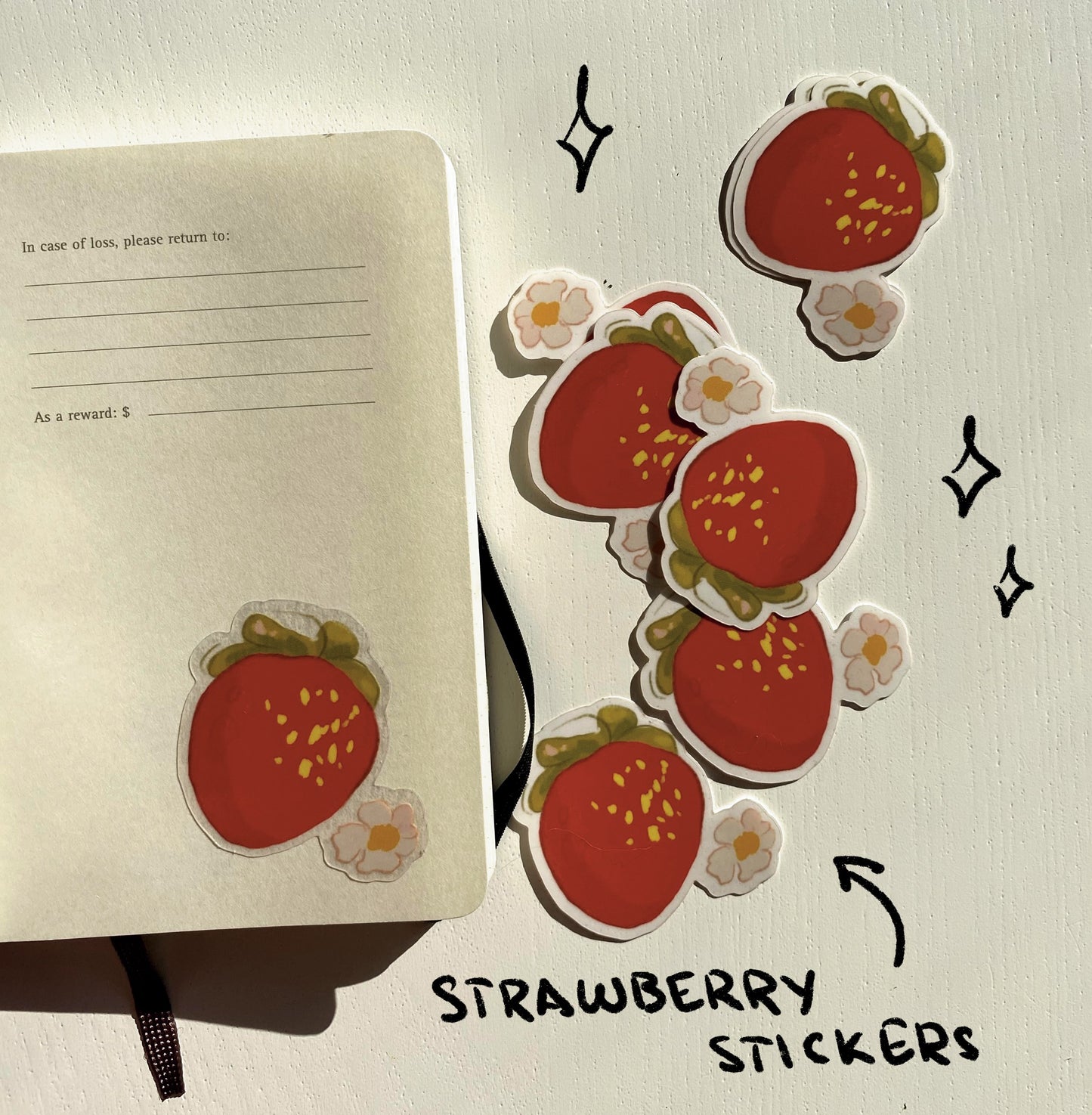 Strawberry Stickers