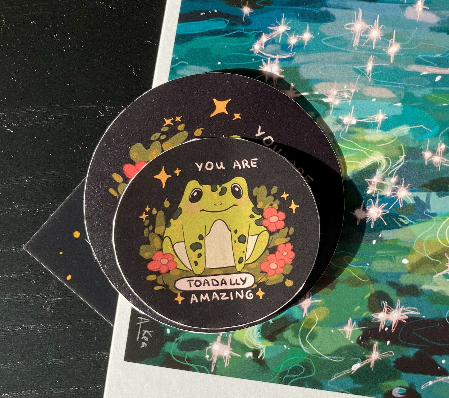 Frog Sticker