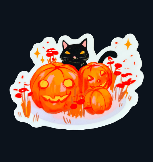 Pumpkin Cat